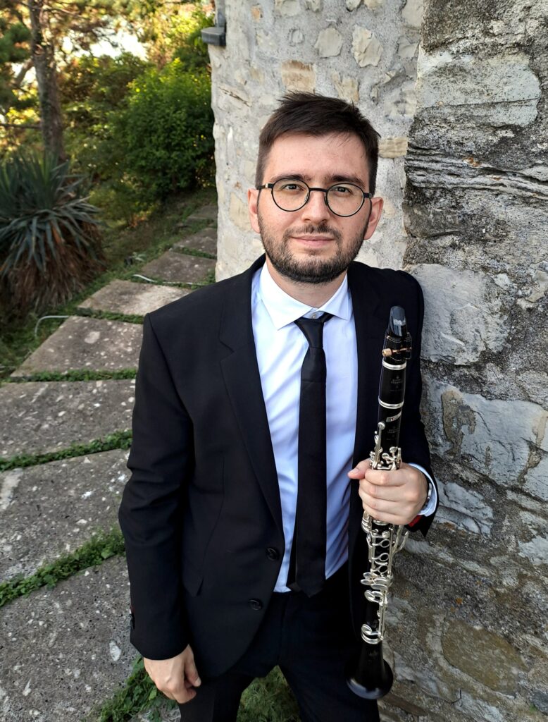 Nicolò Andriolo insegnante di clarinetto